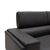 Καναπές Shea pakoworld 2θέσιος pu μαύρο-inox 158x80x87εκ |  Καναπέδες γραφείου στο espiti