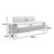 Καναπές Shea pakoworld 3θέσιος PU ivory-inox 198x80x87εκ |  Καναπέδες γραφείου στο espiti