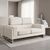 Καναπές Shea pakoworld 2θέσιος PU ivory-inox 158x80x87εκ |  Καναπέδες γραφείου στο espiti