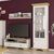Βιτρίνα Jaden pakoworld golden oak-λευκό antique 70,5x43x197,5εκ |  Βιτρίνες - Έπιπλα εισόδου στο espiti