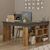 Γραφείο γωνιακό Rosaline pakoworld ανθρακί-oak 120x129x72εκ |  Γραφεία στο espiti