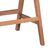 Σκαμπό bar Winslow pakoworld ξύλο rubberwood ανοικτό καρυδί-pvc rattan φυσικό-ύφασμα γκρι |  Σκαμπώ μπαρ στο espiti