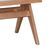 Καρέκλα Winslow pakoworld ξύλο rubberwood ανοικτό καρυδί-pvc rattan φυσικό-ύφασμα γκρι |  Καρέκλες στο espiti