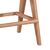 Σκαμπό bar Winslow pakoworld ξύλο rubberwood ανοικτό καρυδί-pvc rattan φυσικό-ύφασμα γκρι 44.5x46x98εκ |  Σκαμπώ μπαρ στο espiti