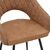 Πολυθρόνα Macie pakoworld καφέ antique PU-μαύρο 58x50x85εκ |  Πολυθρόνες τραπεζαρίας στο espiti