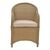 Πολυθρόνα κήπου Hadrian pakoworld rattan καφέ- textilene μπεζ 57x70x85εκ |  Πολυθρόνες κήπου στο espiti