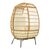 Πολυθρόνα Frox pakoworld wicker rattan φυσικό-μεταλλικό φυσικό-μαύρο πόδι-μπεζ μαξιλάρι 96x76x145εκ |  Πολυθρόνες σαλονιού στο espiti