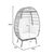 Πολυθρόνα Frox pakoworld wicker rattan φυσικό-μεταλλικό φυσικό-μαύρο πόδι-μπεζ μαξιλάρι 96x76x145εκ |  Πολυθρόνες σαλονιού στο espiti