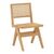 Καρέκλα Winslow pakoworld φυσικό rubberwood 45x56x82εκ |  Καρέκλες στο espiti