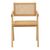 Πολυθρόνα Winslow pakoworld φυσικό rubberwood 52x59x79εκ |  Πολυθρόνες τραπεζαρίας στο espiti