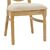 Καρέκλα Canco pakoworld φυσικό rubberwood-φυσικό rattan 50x53x98εκ |  Καρέκλες στο espiti