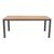 Τραπέζι Nares pakoworld αλουμίνιο ανθρακί-plywood φυσικό 180x90x72.5εκ |  Τραπέζια κήπου στο espiti