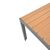 Τραπέζι Nares pakoworld αλουμίνιο ανθρακί-plywood φυσικό 180x90x72.5εκ |  Τραπέζια κήπου στο espiti