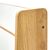 Ραφιέρα Crane pakoworld φυσικό-λευκό mdf 57x34x55εκ |  Παιδικά έπιπλα στο espiti