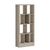 Βιβλιοθήκη Dividre pakoworld sonoma oak μελαμίνης 80x30x181εκ |  Βιβλιοθήκες στο espiti