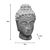Επιτραπέζιο διακοσμητικό βούδας Rolia Inart γκρι terracotta 16x16x28εκ |  Διακοσμητκά στο espiti