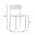 Καρέκλα Amvroan στοιβαζόμενη pakoworld με UV protection λευκό pp 51x49x79.5εκ |  Καναπέδες - Καρέκλες  στο espiti