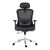 Καρέκλα γραφείου εργασίας Mergi pakoworld μαύρο mesh 62x63x120εκ |  Καρέκλες γραφείου εργασίας στο espiti