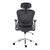 Καρέκλα γραφείου εργασίας Mergi pakoworld μαύρο mesh 62x63x120εκ |  Καρέκλες γραφείου εργασίας στο espiti
