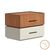 Κομοδίνο Sonlen pakoworld mdf σε καρυδί-μπεζ απόχρωση 60x40x44.5εκ |  Κομοδίνα στο espiti