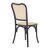 Καρέκλα στοιβαζόμενη Zozele pakoworld φυσικό rattan pe-μαύρο toon wood 45x51x88εκ |  Καρέκλες στο espiti