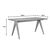 Τραπέζι Winslow pakoworld ξύλο rubberwood σε ανοιχτό καρυδί χρώμα 180x85x75εκ |  Τραπέζια στο espiti