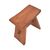 Σκαμπό Shogun pakoworld teak ξύλο σε φυσική απόχρωση 46x28x46εκ |  Σκαμπώ στο espiti