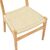 Καρέκλα Eaprine pakoworld φυσικό σχοινί-rubberwood 49x53x77εκ |  Καρέκλες στο espiti