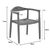 Πολυθρόνα Ganny pakoworld teak ξύλο σε φυσική απόχρωση 59x56x71εκ |  Πολυθρόνες κήπου στο espiti
