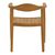 Πολυθρόνα Ganny pakoworld teak ξύλο σε φυσική απόχρωση 59x56x71εκ |  Πολυθρόνες κήπου στο espiti