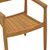 Πολυθρόνα Ganny pakoworld teak ξύλο σε φυσική απόχρωση 59x56x71εκ |  Πολυθρόνες κήπου στο espiti