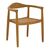 Πολυθρόνα Ganny pakoworld teak ξύλο σε φυσική απόχρωση 59x56x71εκ |  Πολυθρόνες κήπου στο espiti