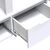 Ντουλάπα δίφυλλη Afina pakoworld mdf σε λευκή glossy απόχρωση 100x57x213εκ |  Ντουλάπες ρούχων στο espiti
