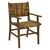 Πολυθρόνα Refane pakoworld φυσικό teak ξύλο-ψάθα 55x60x85εκ |  Πολυθρόνες τραπεζαρίας στο espiti