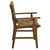 Πολυθρόνα Refane pakoworld φυσικό teak ξύλο-ψάθα 55x60x85εκ |  Πολυθρόνες τραπεζαρίας στο espiti