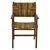 Πολυθρόνα Refane pakoworld φυσικό teak ξύλο-ψάθα 55x60x85εκ |  Πολυθρόνες τραπεζαρίας στο espiti