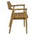 Πολυθρόνα Denverone pakoworld φυσικό teak ξύλο και ψάθα 57x54x79εκ |  Πολυθρόνες τραπεζαρίας στο espiti
