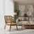 Πολυθρόνα Viborg pakoworld φυσικό teak ξύλο-φυσικό rattan 60x75x87εκ |  Πολυθρόνες τραπεζαρίας στο espiti