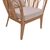 Πολυθρόνα Tania pakoworld φυσικό rattan-λευκό μαξιλάρι 76x76x76εκ |  Πολυθρόνες τραπεζαρίας στο espiti