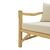 Καναπές Roziana pakoworld φυσικό teak ξύλο 210x100x80εκ |  Καναπέδες - Καρέκλες  στο espiti