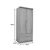Ντουλάπα ρούχων δίφυλλη OLYMPUS pakoworld σε sonoma απόχρωση 81x57x183εκ |  Ντουλάπες ρούχων στο espiti