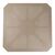 Τραπέζι Icon pakoworld PP σε απόχρωση cappucino 80x80x74.5εκ |  Τραπέζια κήπου στο espiti