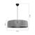 Φωτιστικό οροφής μονόφωτο Tebaha pakoworld Ε27 σε φυσική απόχρωση Φ55x20εκ |  Οροφής στο espiti