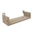 Ραφιέρα τοίχου Derva pakoworld σε oak απόχρωση 45x15x10cm |  Ραφιέρες τοίχου στο espiti