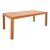 Τραπέζι Vocaly pakoworld teak ξύλο σε φυσική απόχρωση 200x100x75εκ |  Τραπέζια κήπου στο espiti