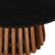 Τραπέζι σαλονιού Mable pakoworld μασίφ ξύλο ακακίας σε φυσική απόχρωση και επιφάνεια μαύρου μαρμάρου Φ100x45εκ |  Τραπεζάκια σαλονιού στο espiti