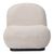 Πολυθρόνα Rosalie pakoworld μπουκλέ ύφασμα σε μπεζ απόχρωση με μαύρη βάση 85x82x77εκ |  Πολυθρόνες σαλονιού στο espiti