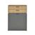Τουαλέτα κρεβατοκάμαρας Sonlen pakoworld ανθρακί-sonoma 60x45x130εκ |  Συρταριέρες -Κονσόλες στο espiti