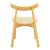 Καρέκλα Clareta pakoworld rubberwood-σχοινί σε φυσική απόχρωση 53x55x79εκ |  Καρέκλες στο espiti