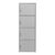 Ντουλάπι-στήλη Soline I pakoworld σε λευκή απόχρωση 40x34.5x120εκ |  Σετ Μπάνιου στο espiti